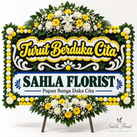 Papan Bunga Duka Cilendek